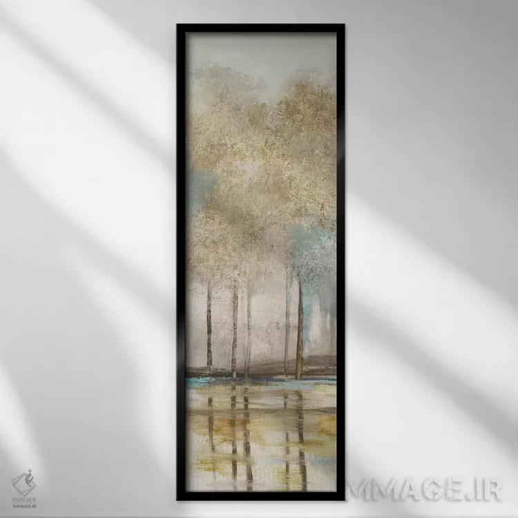 تابلو قطعه جنگلی III اثر آلیسون پیرس - نمای قابدار مشکی