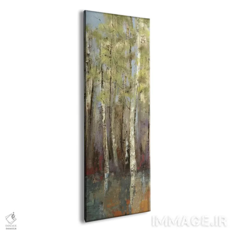 تابلو نجوای جنگل II اثر آلیسون پیرس - نمای پرسپکتیو محصول