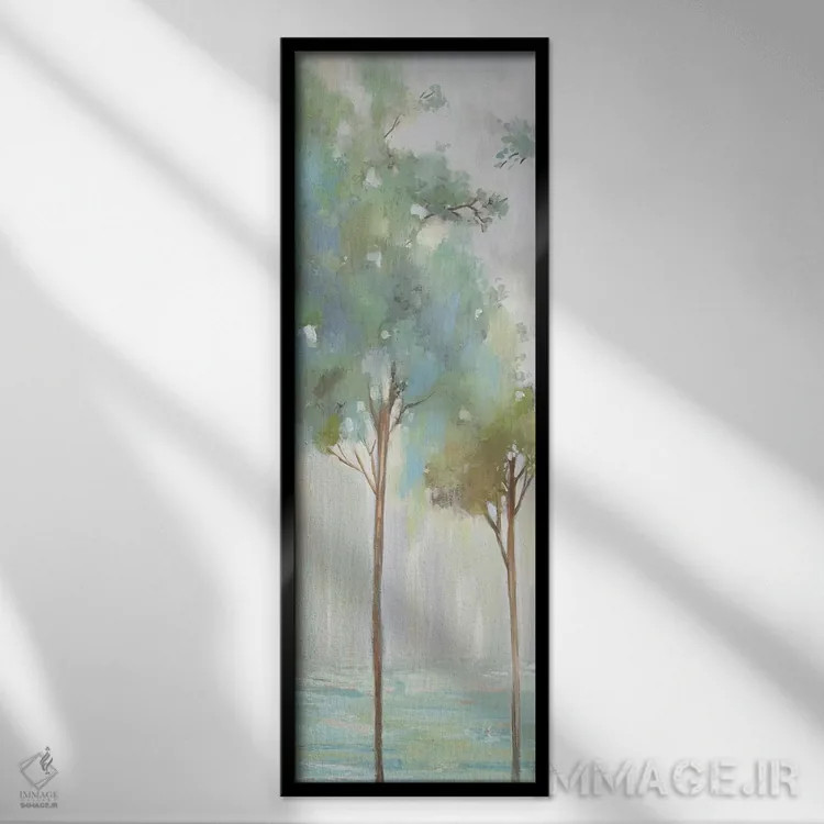 تابلو جنگل روشنایی III اثر آلیسون پیرس - نمای قابدار مشکی