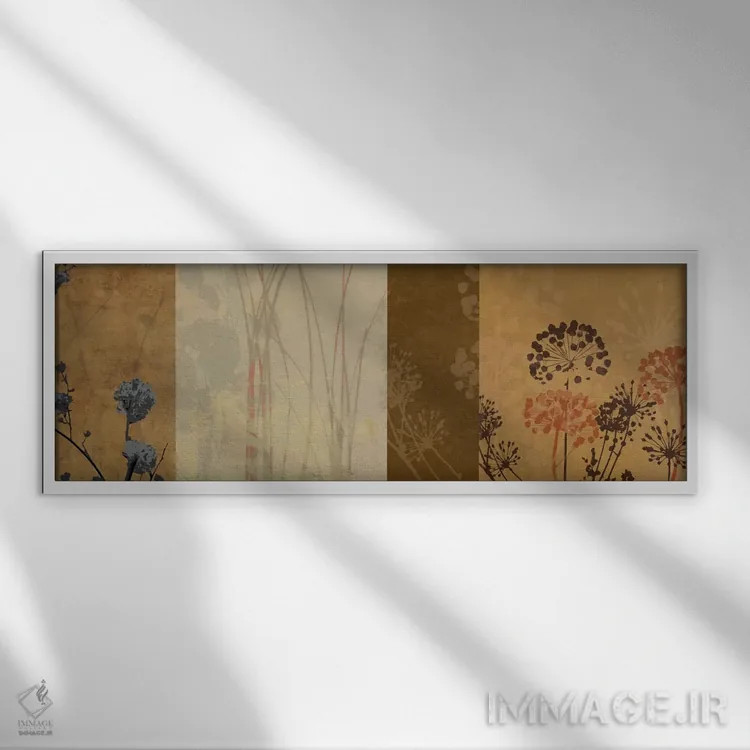 تابلو روز در کارمل اثر آلیسون پیرس - نمای قابدار سفید