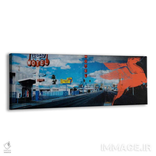 تابلو نوار آمریکایی شماره ۱ اثر فایو بای فایو کالکتیو - نمای پرسپکتیو محصول