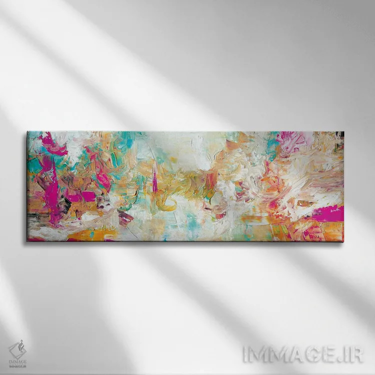 تابلو بهار اثر آندرادا آنخل - نمای روبهرو روی دیوار