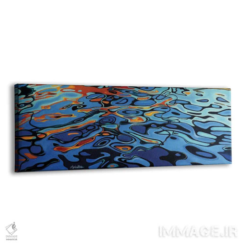 تابلو موجکها و بازتابها دوم فالموث اثر آلن وستون - نمای پرسپکتیو محصول