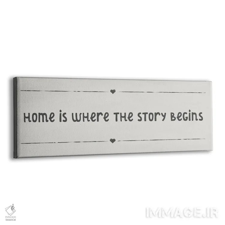 تابلو خانه جایی است که داستان آغاز میشود اثر آنا کوآچ - نمای پرسپکتیو محصول