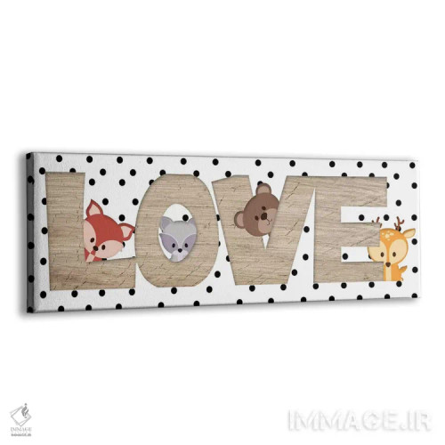 تابلو عشق اثر آنا کوآچ - نمای پرسپکتیو محصول