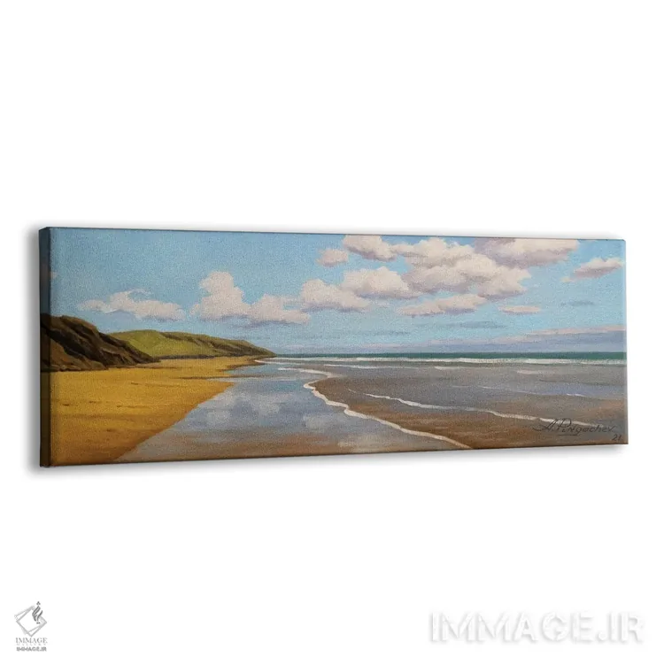 تابلو روز آفتابی در اقیانوس اثر آندری پینگاچف - نمای پرسپکتیو محصول