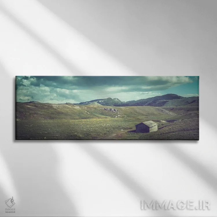 تابلو تبت کوچک XII اثر آلساندرو پاسرینی - نمای روبهرو روی دیوار