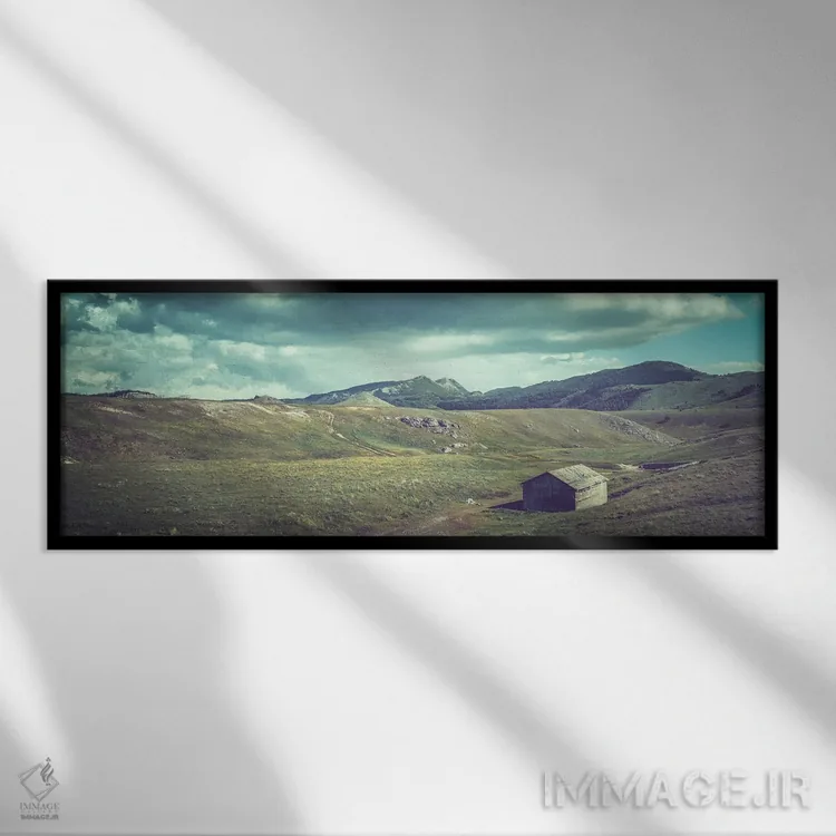 تابلو تبت کوچک XII اثر آلساندرو پاسرینی - نمای قابدار مشکی
