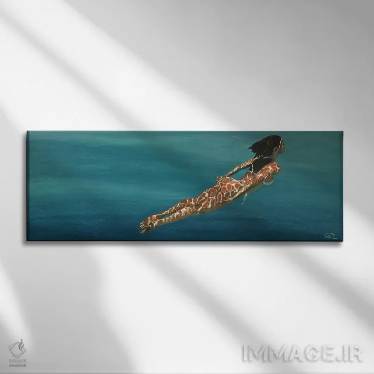 تابلو آنخلتو (کوچک شدهٔ فرشته؛ اسپانیایی) اثر آنتوان رنو - نمای روبهرو روی دیوار