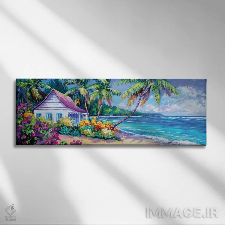 تابلو پراسپکت ریف اثر جان کلارک - نمای روبهرو روی دیوار