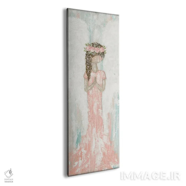 تابلو فرشتهٔ دعا اثر اشلی بردلی - نمای پرسپکتیو محصول