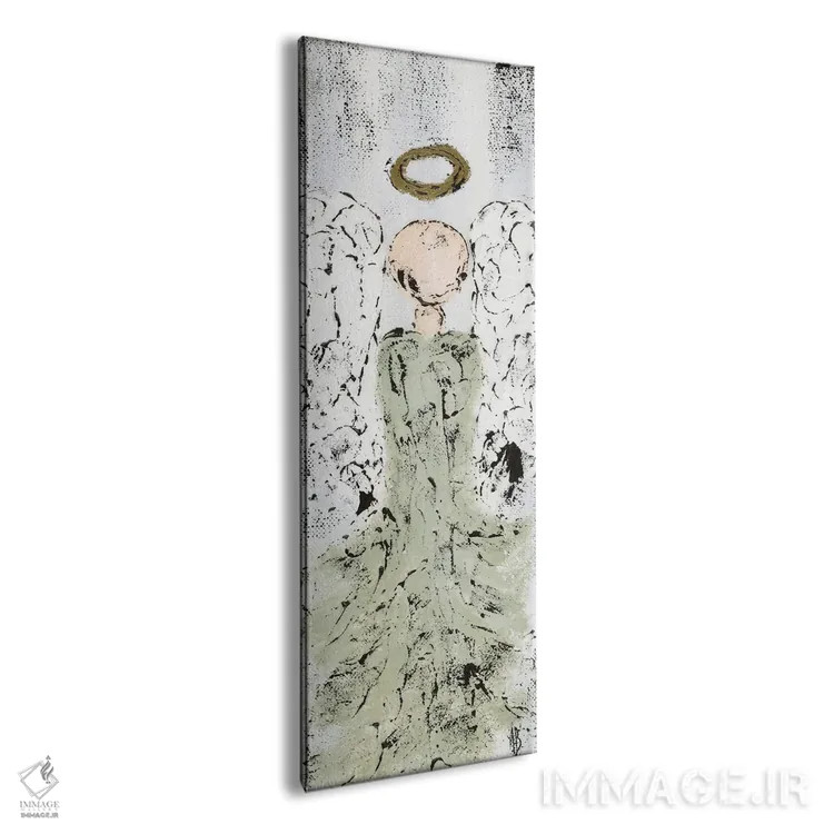 تابلو فرشتهٔ خانه روستایی بافتدار اثر اشلی بردلی - نمای پرسپکتیو محصول