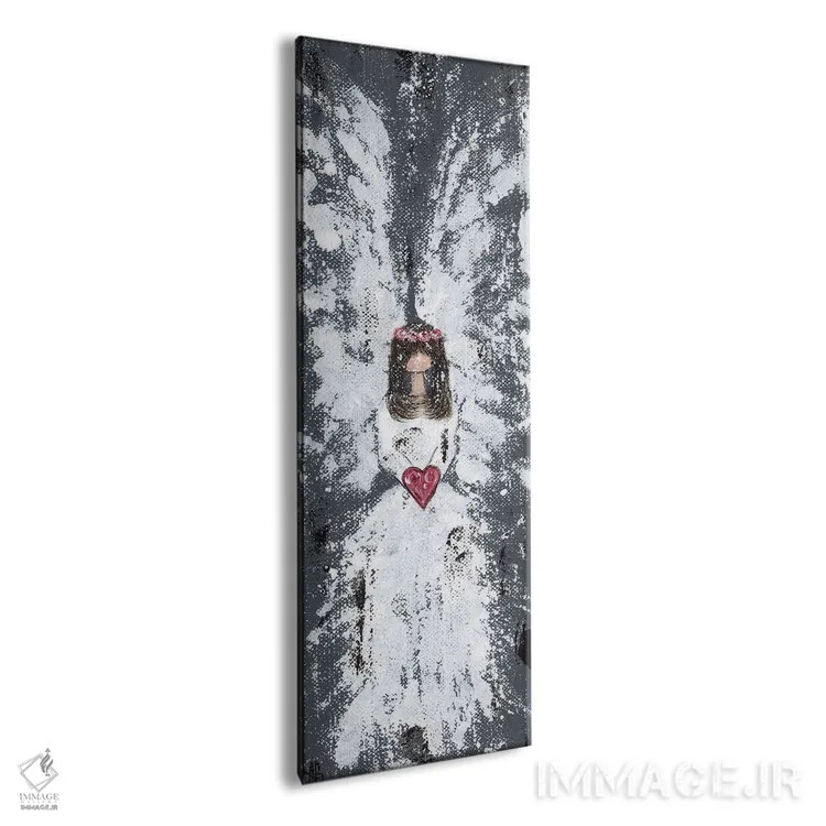 تابلو فرشتهٔ روستایی اثر اشلی بردلی - نمای پرسپکتیو محصول