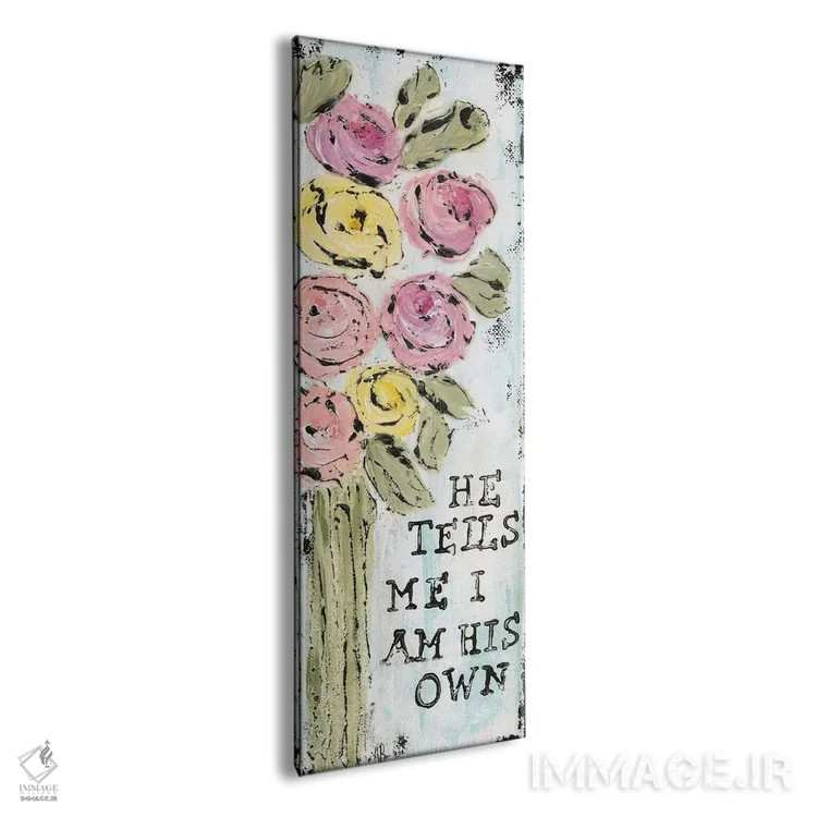 تابلو دستهگل گلی اثر اشلی بردلی - نمای پرسپکتیو محصول