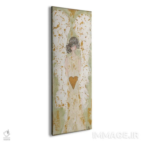 تابلو فرشتهٔ سبز اثر اشلی بردلی - نمای پرسپکتیو محصول