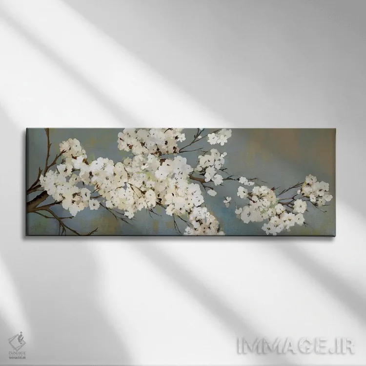 تابلو کیمونو III اثر آسیا جنسن - نمای روبهرو روی دیوار