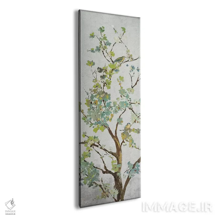 تابلو شاخه مریمگلی I اثر آسیا جنسن - نمای پرسپکتیو محصول