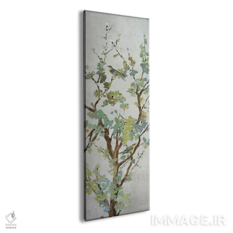 تابلو شاخه مریمگلی II اثر آسیا جنسن - نمای پرسپکتیو محصول