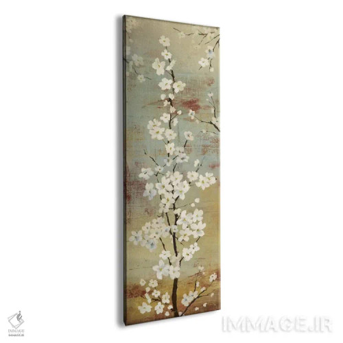 تابلو سقف شکوفهها II اثر آسیا جنسن - نمای پرسپکتیو محصول