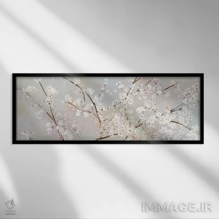 تابلو بلومینگدیل اثر آسیا جنسن - نمای قابدار مشکی