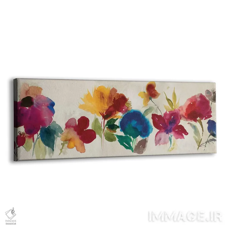 تابلو رقص گلها I اثر آسیا جنسن - نمای پرسپکتیو محصول