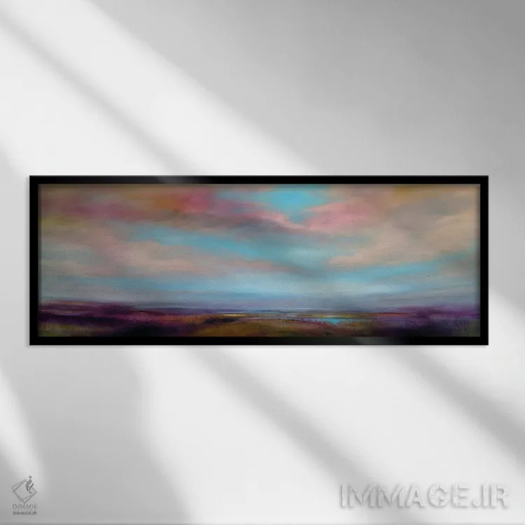 تابلو بیشهزار اثر آنت شموکر - نمای قابدار مشکی