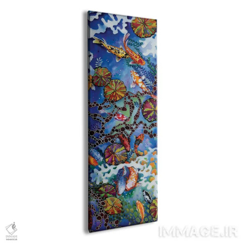 تابلو کوی رنگارنگ II اثر آرلت اسمولکو - نمای پرسپکتیو محصول