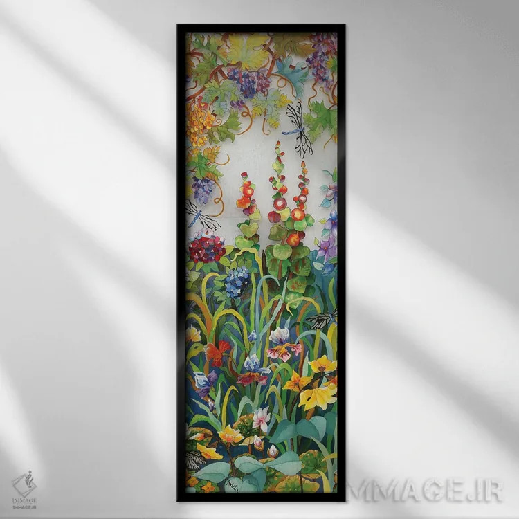 تابلو یک روز تابستانی اثر آرلت اسمولکو - نمای قابدار مشکی