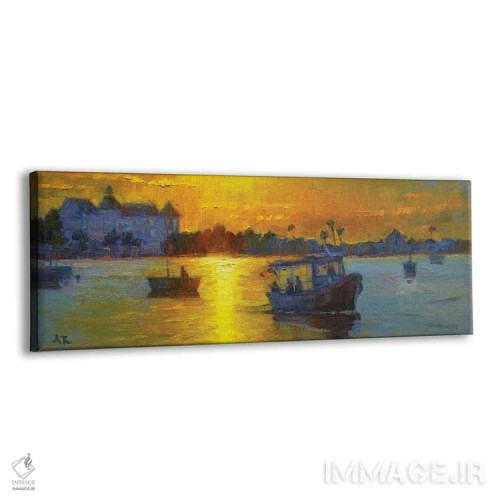 تابلو لحظهای باشکوه اثر آرونا رائو - نمای پرسپکتیو محصول