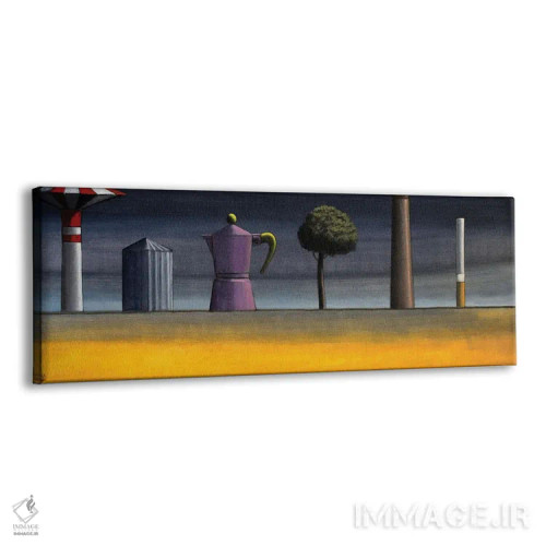 تابلو ترکیببندی بر افق اثر آندریا واندونی - نمای پرسپکتیو محصول