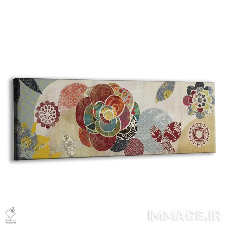 تابلو آرابسک II (نقش و نگار اسلامی) اثر ایمی ویلسون - نمای پرسپکتیو محصول