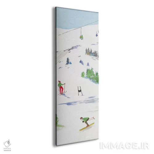 تابلو کوهستان آبی II اثر ایمی ویلسون - نمای پرسپکتیو محصول