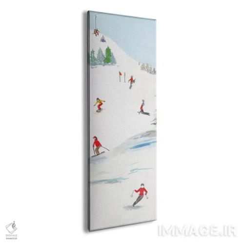 تابلو کوهستان آبی III اثر ایمی ویلسون - نمای پرسپکتیو محصول