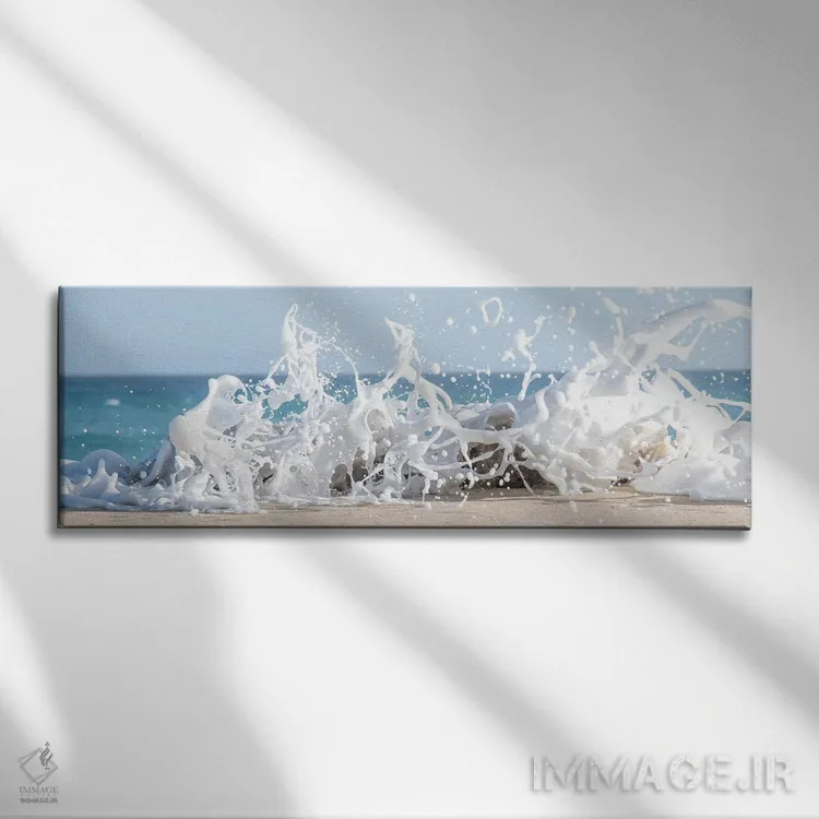 تابلو چیز (ابهام دارد) اثر اندرو لِوِر - نمای روبهرو روی دیوار