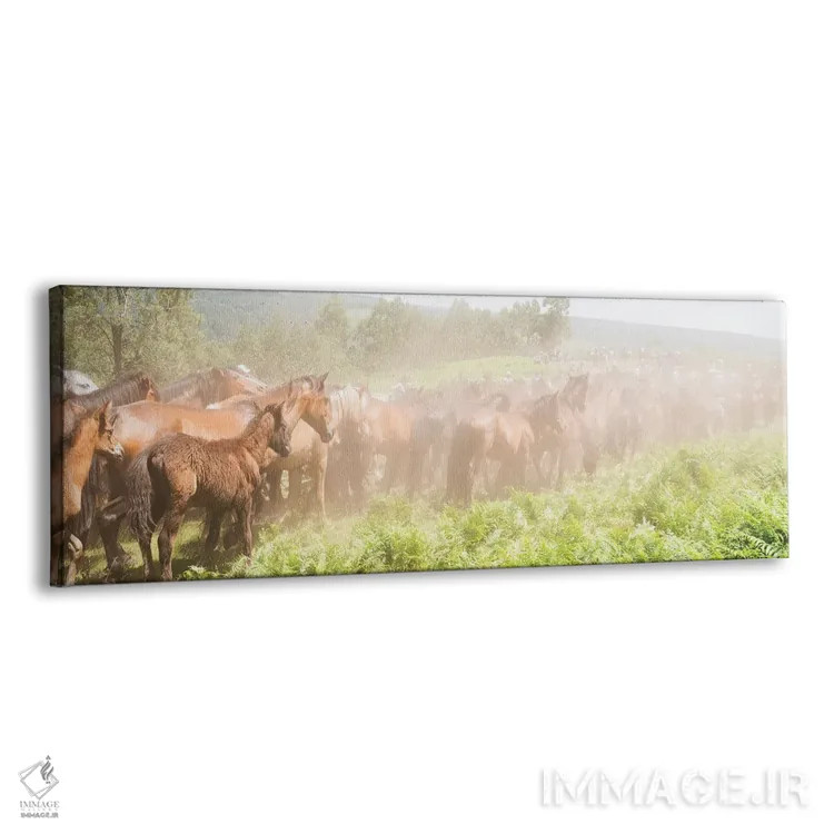 تابلو گردهمایی (دامها) اثر اندرو لِوِر - نمای پرسپکتیو محصول