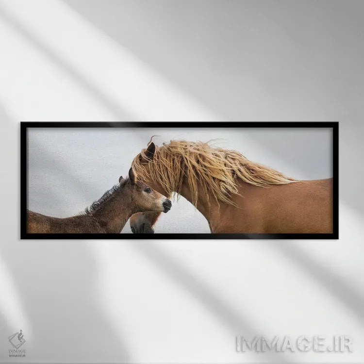 تابلو ایجاد پیوند اثر اندرو لِوِر - نمای قابدار مشکی
