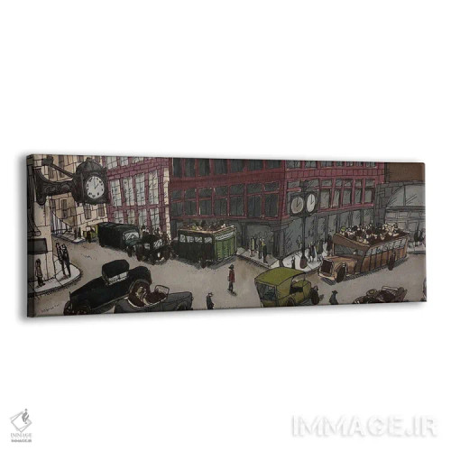 تابلو مارشال فیلدز ۱۸۹۷ (مرکز خرید) اثر آرون ووتن - نمای پرسپکتیو محصول