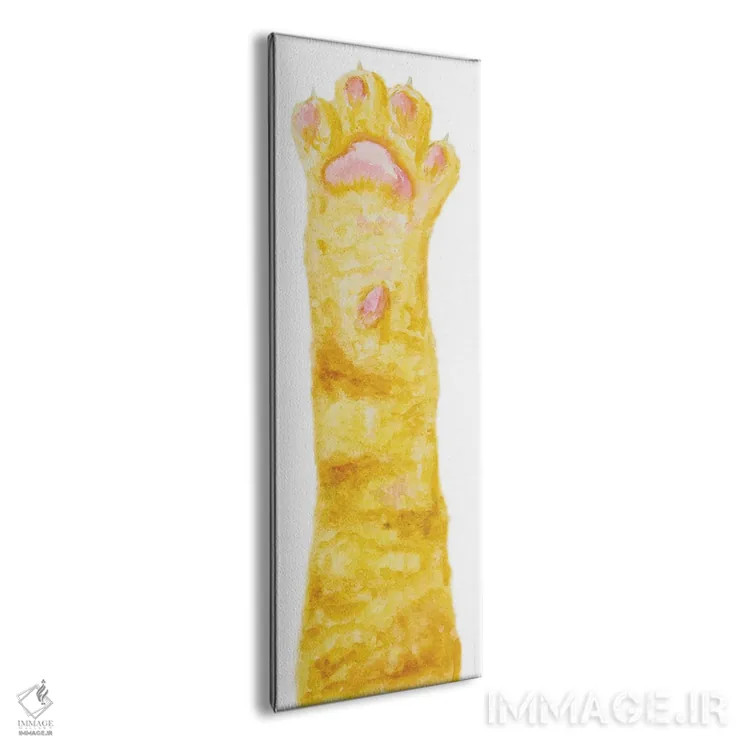 تابلو پنجهٔ گربهٔ نارنجی اثر آلکسی دیمیتریویچ شمیروف - نمای پرسپکتیو محصول