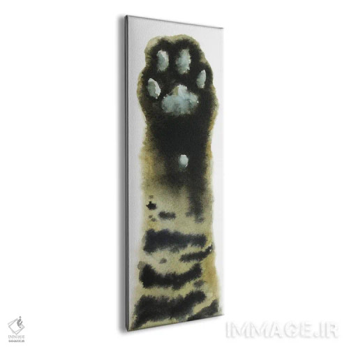 تابلو پنجهٔ گربهٔ راهراه اثر آلکسی دیمیتریویچ شمیروف - نمای پرسپکتیو محصول