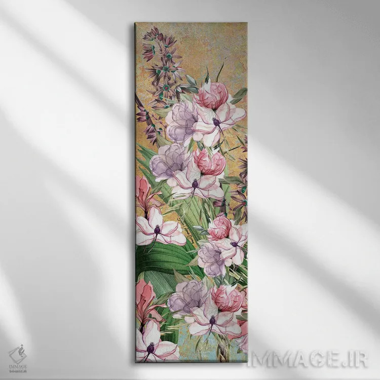 تابلو نجواهای عاشقانه اثر هنرِ چونی - نمای روبهرو روی دیوار