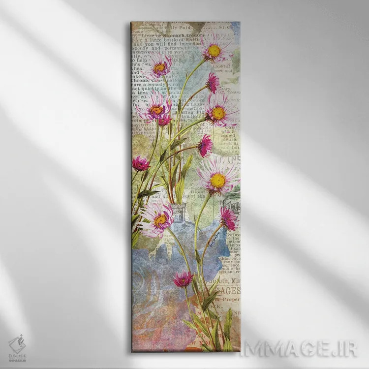 تابلو نامههایی از باغ اثر هنرِ چونی - نمای روبهرو روی دیوار