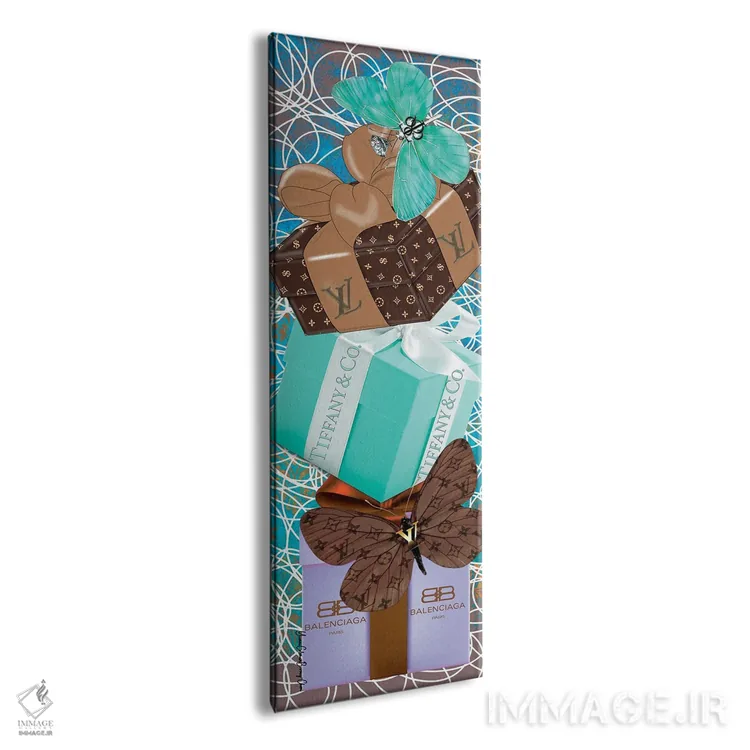 تابلو هدایای لوکس اثر هنرِ چونی - نمای پرسپکتیو محصول