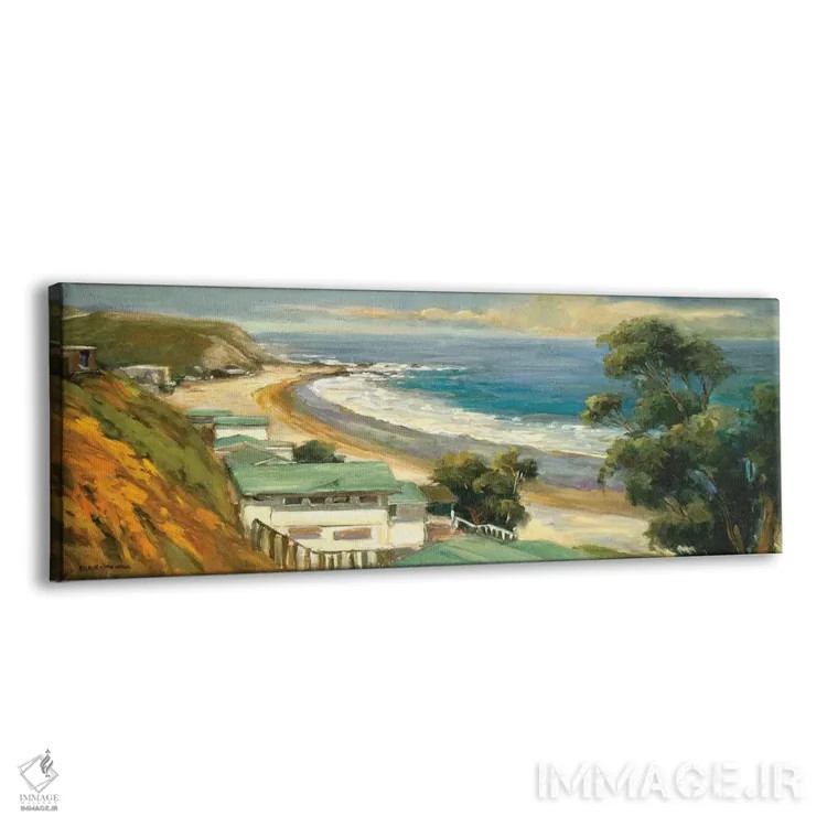 تابلو خلیج نورانی اثر الین استیونز - نمای پرسپکتیو محصول