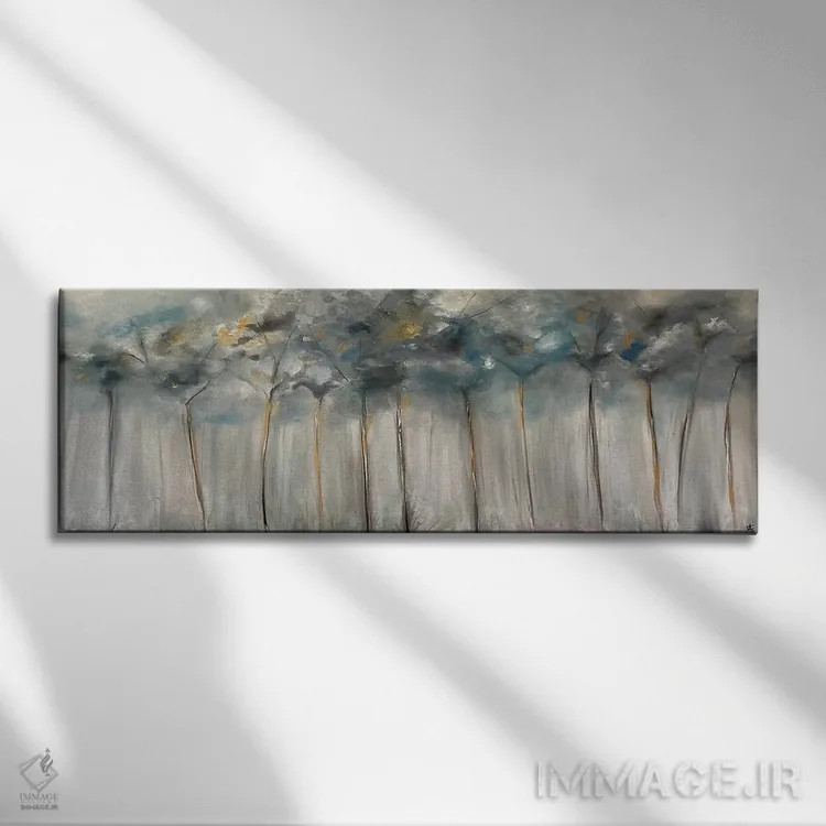 تابلو جنگل وحشی اثر آنتونی کاروزو - نمای روبهرو روی دیوار