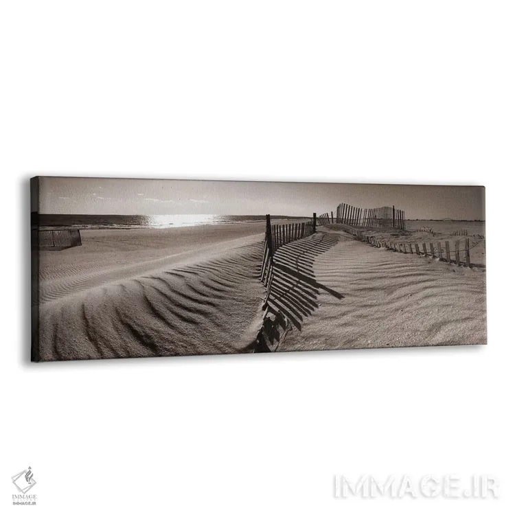 تابلو پیادهروی در تپههای شنی اثر نوا بی - نمای پرسپکتیو محصول