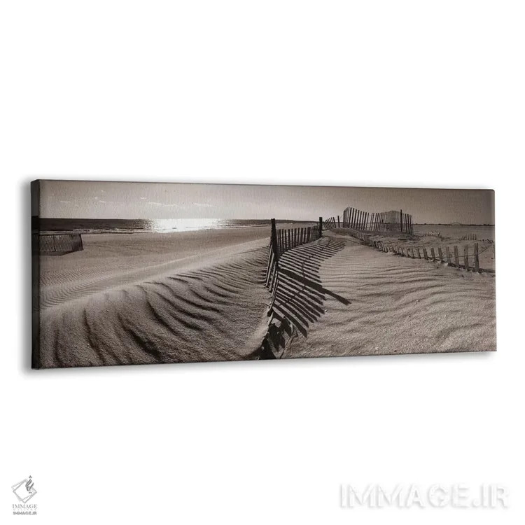 تابلو پیادهروی در تپههای شنی اثر نوا بی - نمای پرسپکتیو محصول