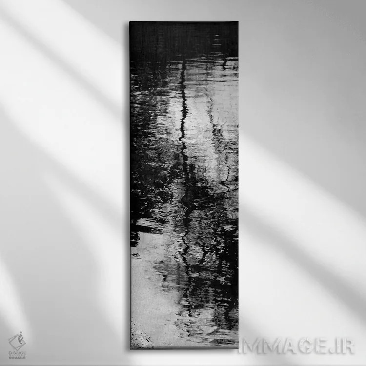 تابلو سهگانه بازتابی II اثر مایکل برت - نمای روبهرو روی دیوار