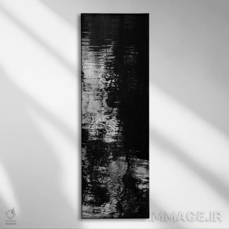 تابلو سهگانه بازتابی III اثر مایکل برت - نمای روبهرو روی دیوار