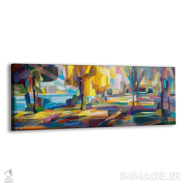 تابلو تابش پاییزی اثر بروک بورچرباورگ - نمای پرسپکتیو محصول