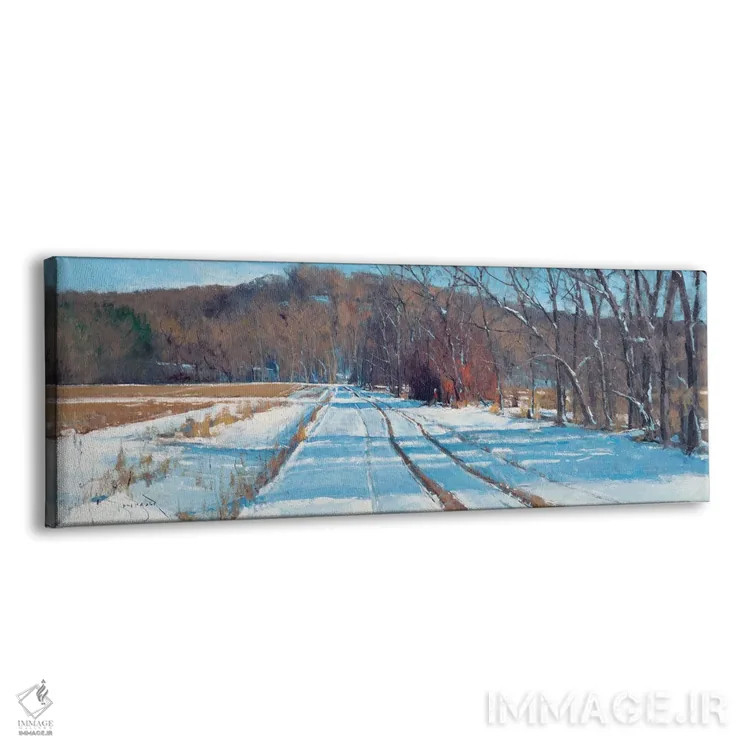 تابلو نور صبحگاهی بر رودخانهٔ تریمبل اثر بن بائر - نمای پرسپکتیو محصول